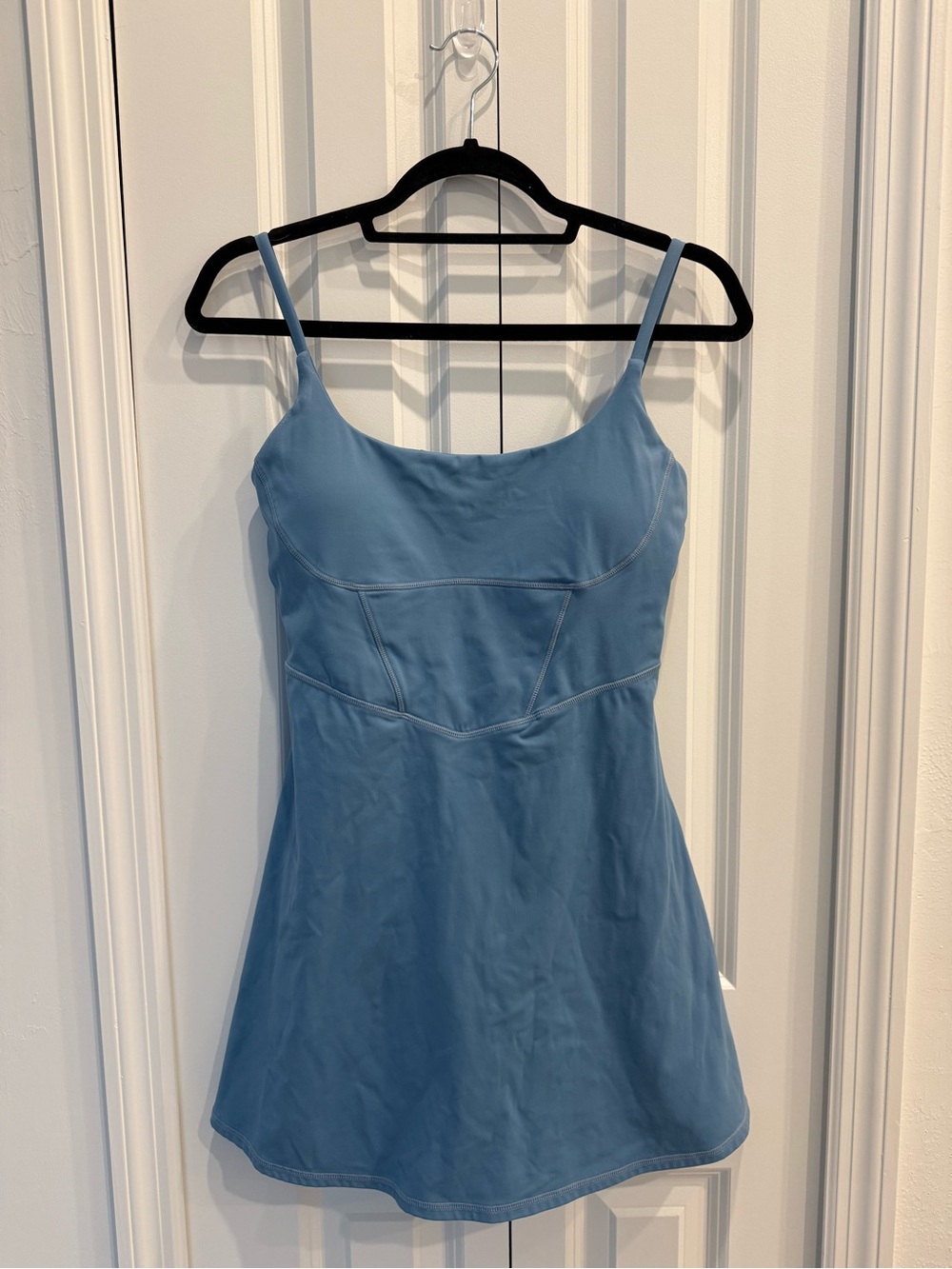 Halara Blue Corset-Style Mini Dress
